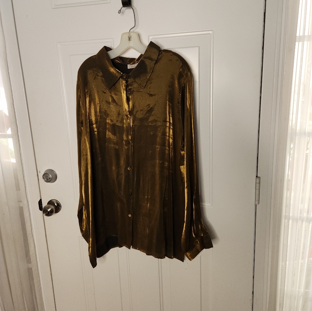 New York City Design Company Gold Shimmery  Size‎ 22